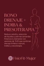 Un tratamiento intensivo contra la celulitis, retención de líquidos y piernas cansadas. Drenaje linfático, Indiba y presoterapia.