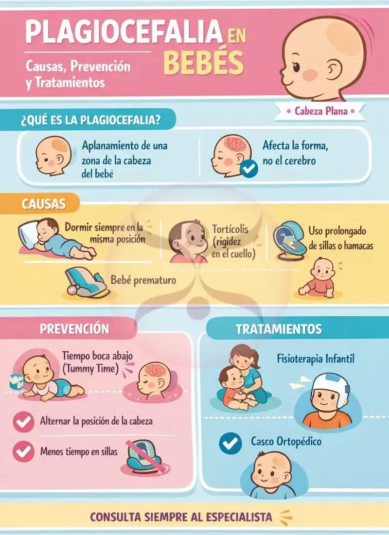 Plagiocefalia en Bebés: Causas, Prevención y Tratamientos Clínica de Fisioterapia Mujer plagiocefalia en bebes